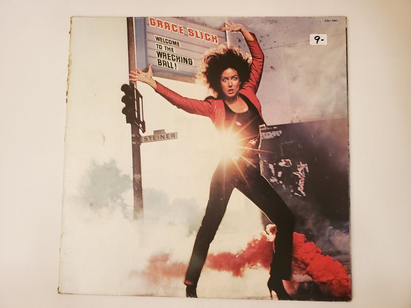 Grace Slick Welcome to the Wrecking Ball! vinyl record